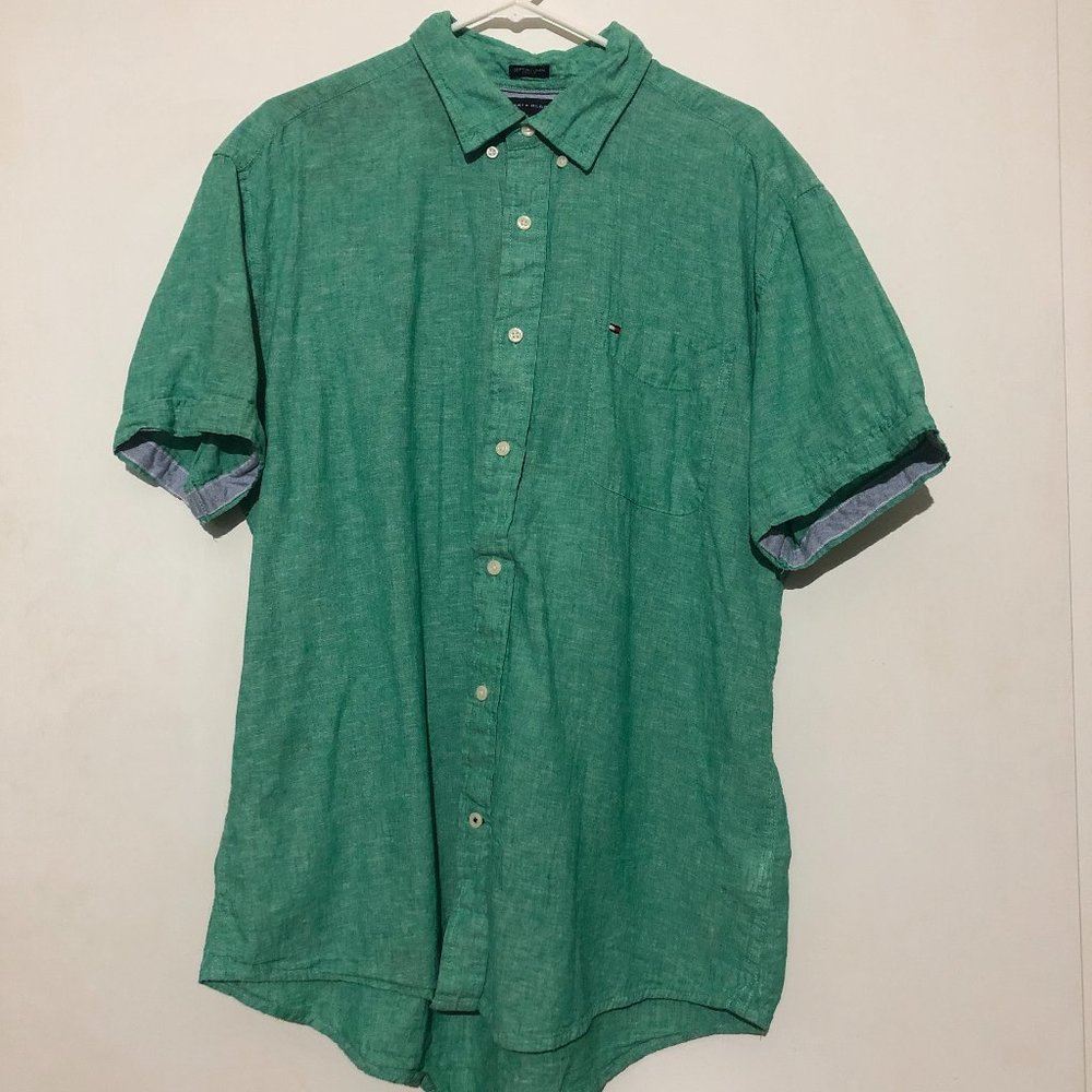 ☀️Tommy Hilfiger Cotton Button Down | Sz XL